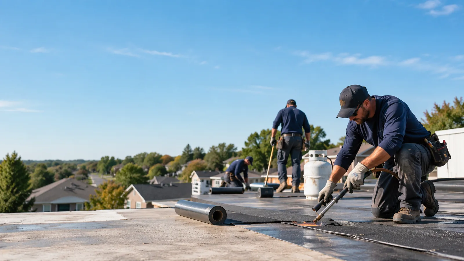 Flat Roof Leak Repair providers in Gause, TX